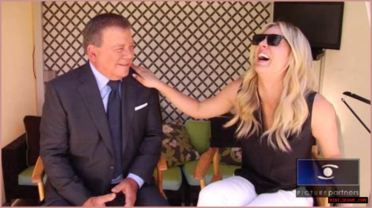 Why do people think Kaley Cuoco is William Shatner's daughter?